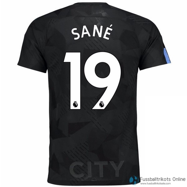 Manchester City Trikot Ausweich Sane 2017-18 Fussballtrikots Günstig